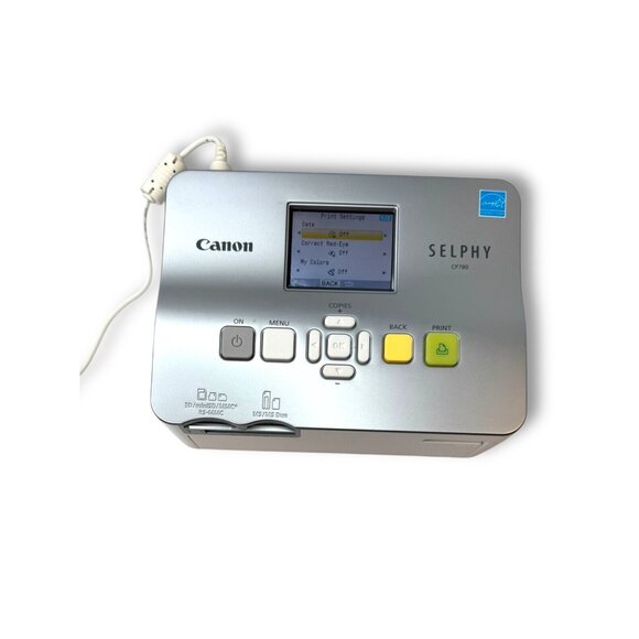 Canon Selphy CP780 Compact Photo Printer Box Accessories - Picture 6 of 16